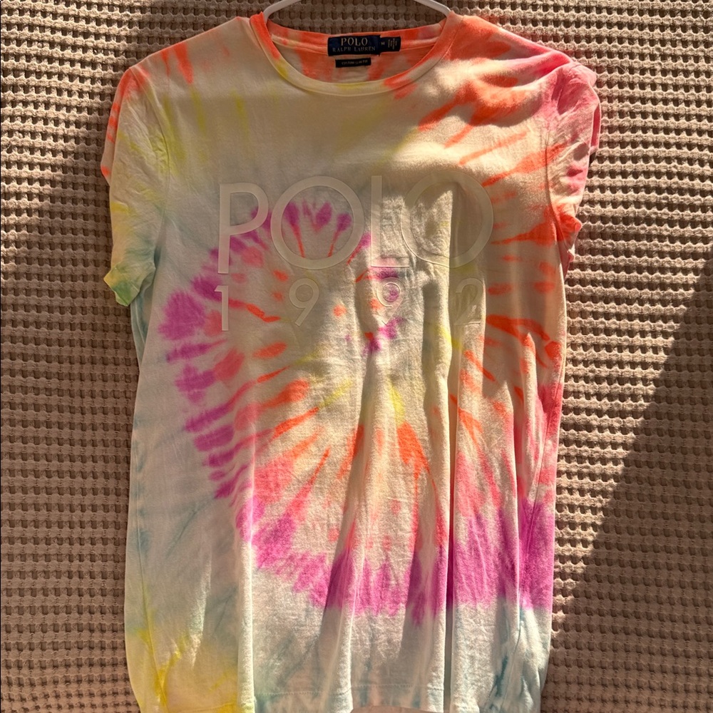 Polo by Ralph Lauren Kids Tie-Dye T-Shirt - Rainbow Swirl